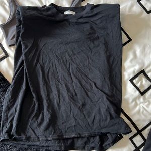 Babaton shoulder pad shirt